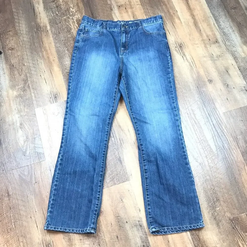 Children's Place Boot Cut Adjustable Jeans Sz 16H